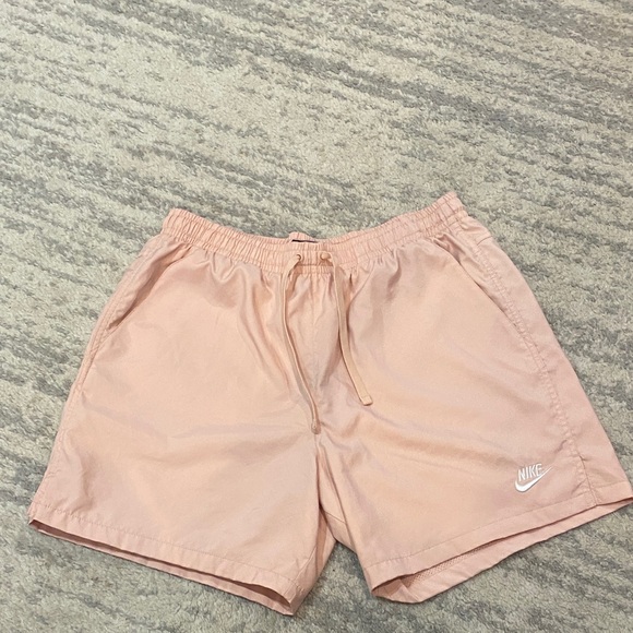 Nike Blush Pink Athletic Shorts - Picture 1 of 8